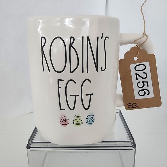 Rae Dunn Artisan collection by Magenta -181- Robin's Egg Mug 20 oz Blue Interior - Picture 1 of 7